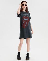 AE Rolling Stones Graphic T-Shirt Dress