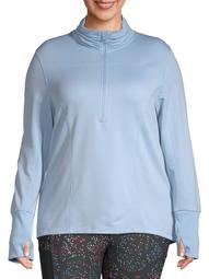 Athletic Works Women's Plus Size Active Fleece Lined Pullover