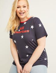 All American Graphic Tee