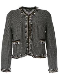 tweed embroidered jacket