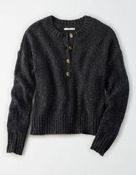 AE Slouchy Henley Sweater