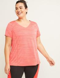 Wicking V-Neck Active Tee 