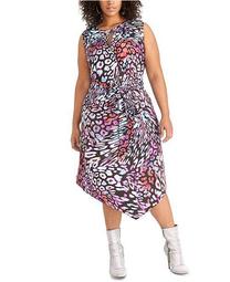 Trendy Plus Size Hani Printed Dress