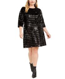 INC Plus Size Sequin Sheath Dress, Created For Macy's