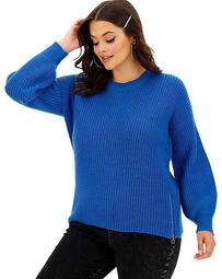 Zipper Side Sweater